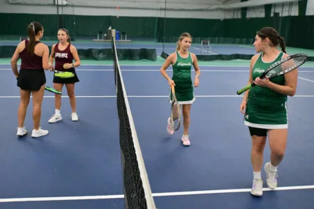 PHOTO GALLERY: A look at the District 4 girls tennis doubles semifinals